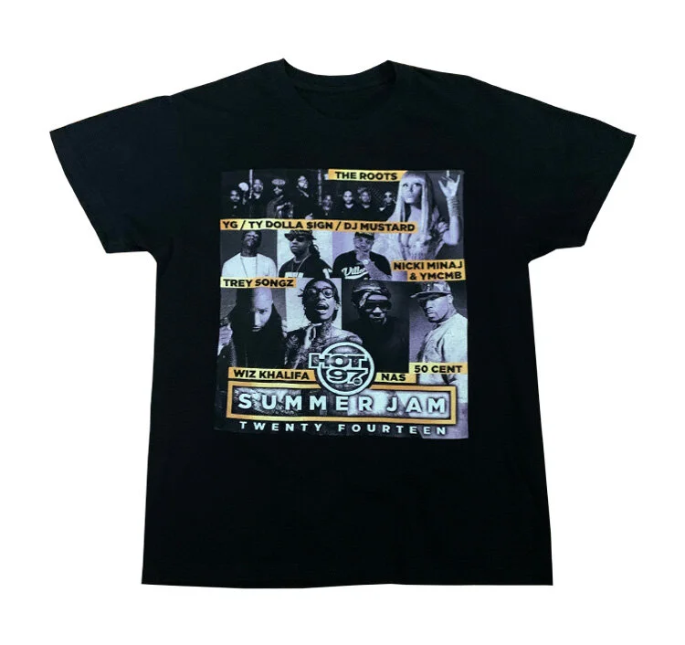 Hot 97 Summer Jam 2014 Concert T Shirt Nippsey hussle Chinx (Size
